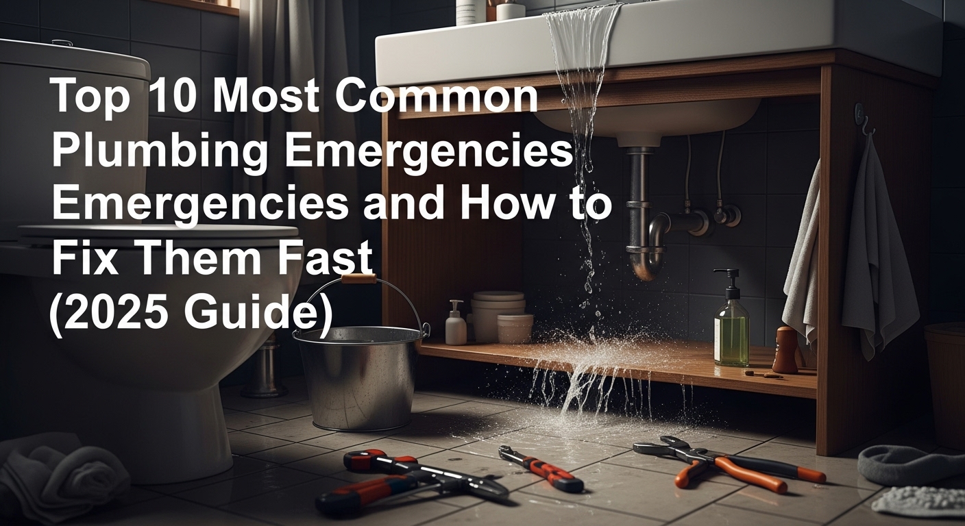 Most Common Plumbing Emergencies