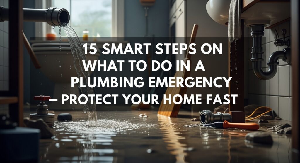 What to Do in Plumbing Emergency