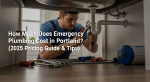 how much does emergency plumbing cost in Portland