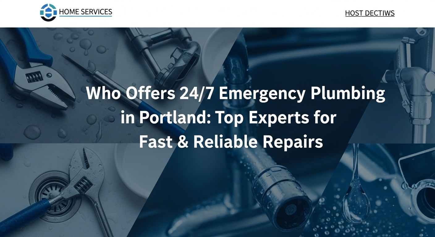 who offers 247 emergency plumbing in Portland