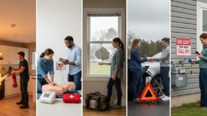 What are 5 examples of emergency situations