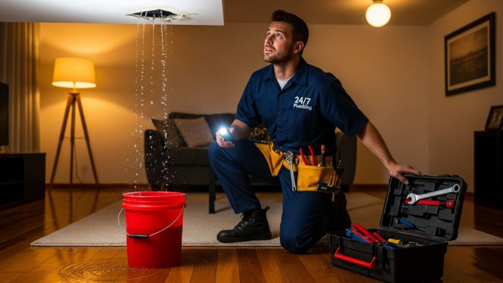 What is considered a plumbing emergency