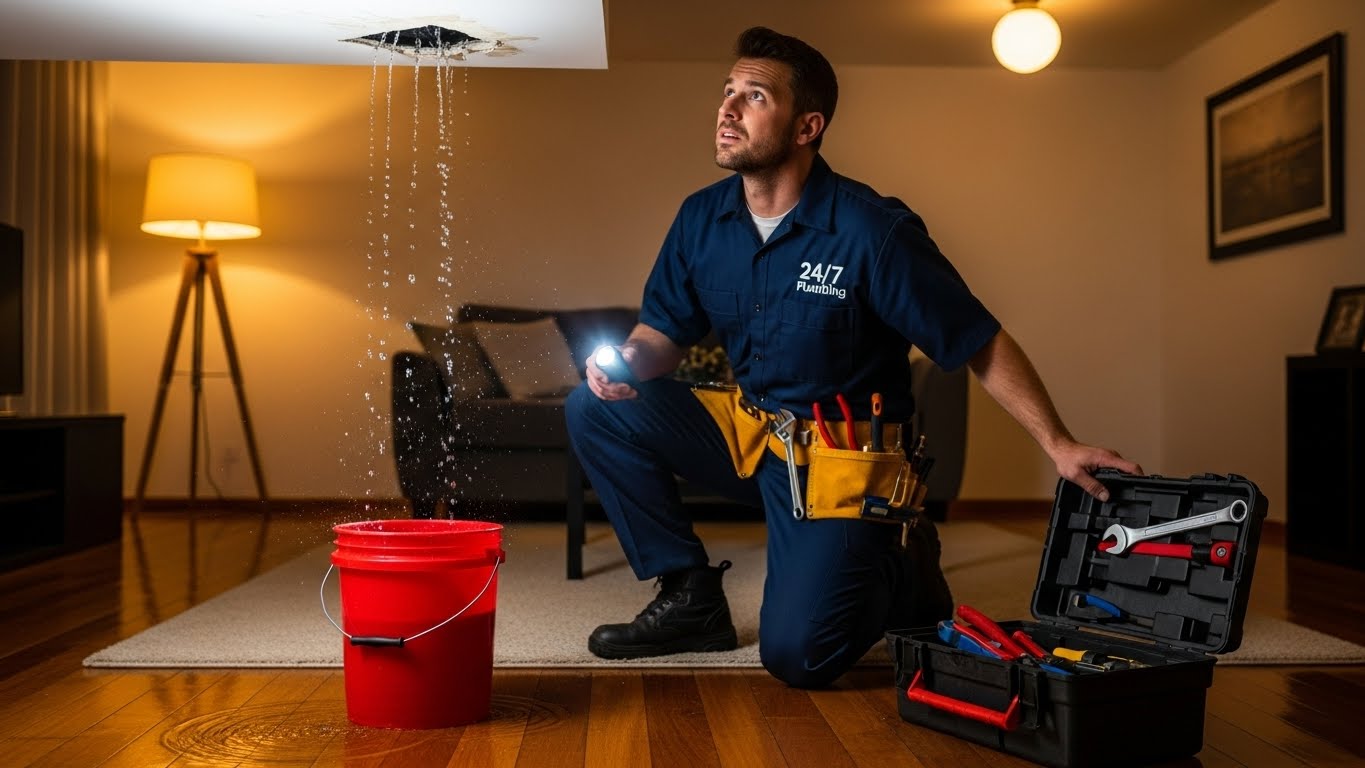 What is considered a plumbing emergency