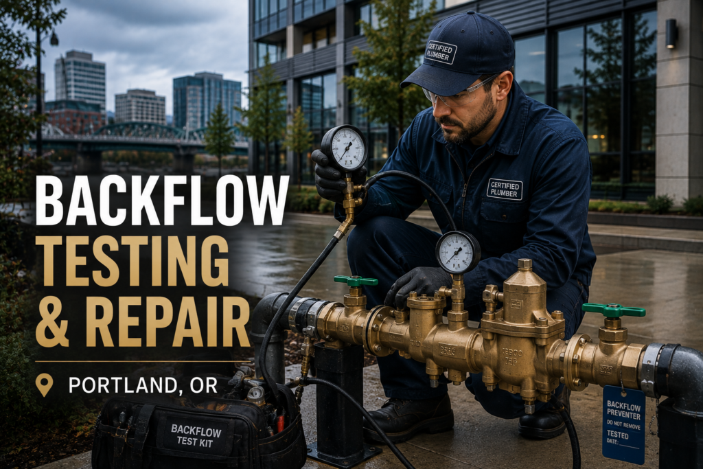 Backflow Testing & Repair in Portland, OR