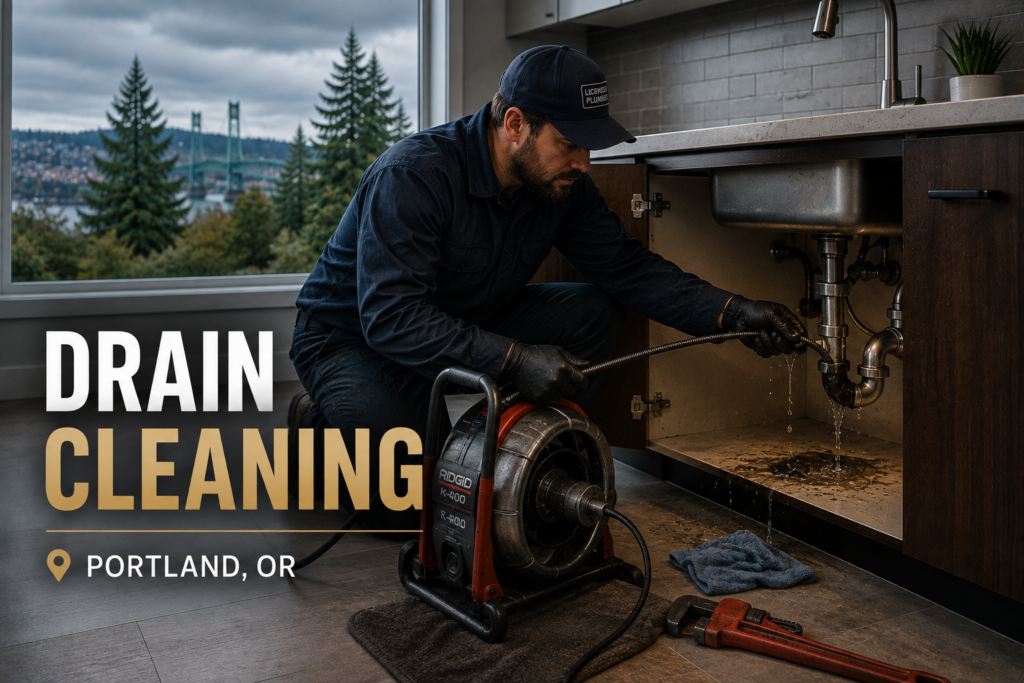 Drain Cleaning in Portland, OR