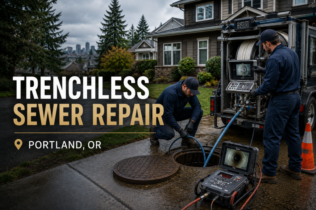 Trenchless Sewer Repair in Portland, OR