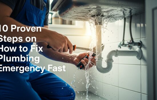 how to fix plumbing emergency